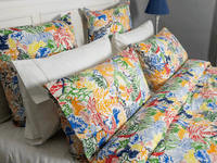 Percale Quilt Cover Set - Tropical Hues