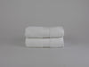 Organic cotton hand towel set in white