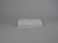 Organic cotton hand towel in white