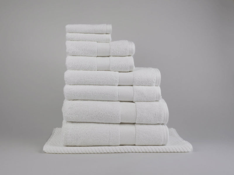 Organic cotton ultimate bath bundle in white