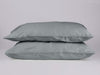 Organic cotton sateen pillowcases pair shore satin