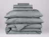 Organic cotton sateen signature bedding bundle shore